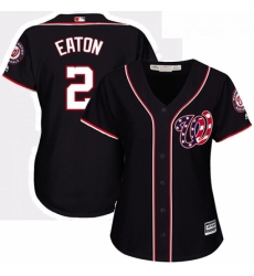 Womens Majestic Washington Nationals 2 Adam Eaton Authentic Navy Blue Alternate 2 Cool Base MLB Jersey Womens Majestic Washington Nationals 2 Adam Eaton Authentic Navy Blue Alternate 2 Cool Base MLB Jersey