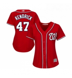 Womens Washington Nationals 47 Howie Kendrick Replica Red Alternate 1 Cool Base Baseball Jersey Womens Washington Nationals 47 Howie Kendrick Replica Red Alternate 1 Cool Base Baseball Jersey