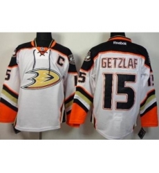 Anaheim Ducks 15 Ryan Getzlaf White Road Stitched NHL Jersey Anaheim Ducks 15 Ryan Getzlaf White Road Stitched NHL Jersey