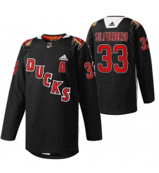 Men Anaheim Ducks 33 Jakob Silfverberg 2022 Black Angels Night Stitched jersey Men Anaheim Ducks 33 Jakob Silfverberg 2022 Black Angels Night Stitched jersey