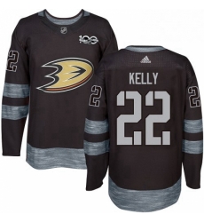 Mens Adidas Anaheim Ducks 22 Chris Kelly Authentic Black 1917 2017 100th Anniversary NHL Jerse Mens Adidas Anaheim Ducks 22 Chris Kelly Authentic Black 1917 2017 100th Anniversary NHL Jerse