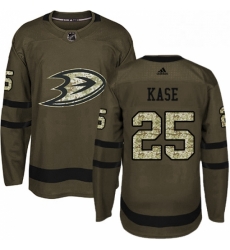 Mens Adidas Anaheim Ducks 25 Ondrej Kase Authentic Green Salute to Service NHL Jersey Mens Adidas Anaheim Ducks 25 Ondrej Kase Authentic Green Salute to Service NHL Jersey