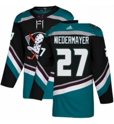 Mens Adidas Anaheim Ducks 27 Scott Niedermayer Authentic Black Teal Third NHL Jersey Mens Adidas Anaheim Ducks 27 Scott Niedermayer Authentic Black Teal Third NHL Jersey