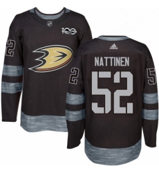 Mens Adidas Anaheim Ducks 52 Julius Nattinen Premier Black 1917 2017 100th Anniversary NHL Jersey Mens Adidas Anaheim Ducks 52 Julius Nattinen Premier Black 1917 2017 100th Anniversary NHL Jersey