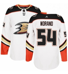 Mens Adidas Anaheim Ducks 54 Antoine Morand Authentic White Away NHL Jersey Mens Adidas Anaheim Ducks 54 Antoine Morand Authentic White Away NHL Jersey