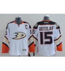 NHL Anaheim Ducks #15 Ryan Getzlaf Stitched white jerseys NHL Anaheim Ducks #15 Ryan Getzlaf Stitched white jerseys