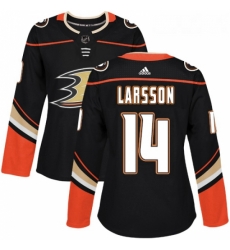 Womens Adidas Anaheim Ducks 14 Jacob Larsson Authentic Black Home NHL Jersey Womens Adidas Anaheim Ducks 14 Jacob Larsson Authentic Black Home NHL Jersey
