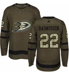 Youth Adidas Anaheim Ducks 22 Dennis Rasmussen Authentic Green Salute to Service NHL Jersey Youth Adidas Anaheim Ducks 22 Dennis Rasmussen Authentic Green Salute to Service NHL Jersey