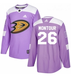Youth Adidas Anaheim Ducks 26 Brandon Montour Authentic Purple Fights Cancer Practice NHL Jersey Youth Adidas Anaheim Ducks 26 Brandon Montour Authentic Purple Fights Cancer Practice NHL Jersey