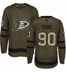 Youth Adidas Anaheim Ducks 90 Giovanni Fiore Premier Green Salute to Service NHL Jersey Youth Adidas Anaheim Ducks 90 Giovanni Fiore Premier Green Salute to Service NHL Jersey