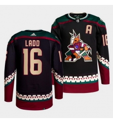 Men Arizona Coyotes 16 Andrew Ladd Black Stitched jersey Men Arizona Coyotes 16 Andrew Ladd Black Stitched jersey