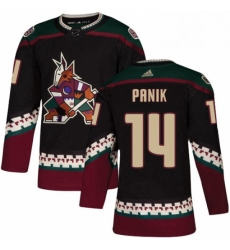 Mens Adidas Arizona Coyotes 14 Richard Panik Premier Black Alternate NHL Jersey Mens Adidas Arizona Coyotes 14 Richard Panik Premier Black Alternate NHL Jersey