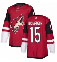 Mens Adidas Arizona Coyotes 15 Brad Richardson Premier Burgundy Red Home NHL Jersey Mens Adidas Arizona Coyotes 15 Brad Richardson Premier Burgundy Red Home NHL Jersey