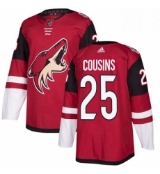Mens Adidas Arizona Coyotes 25 Nick Cousins Authentic Burgundy Red Home NHL Jersey Mens Adidas Arizona Coyotes 25 Nick Cousins Authentic Burgundy Red Home NHL Jersey