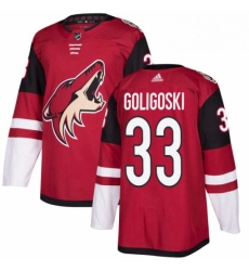 Mens Adidas Arizona Coyotes 33 Alex Goligoski Premier Burgundy Red Home NHL Jersey Mens Adidas Arizona Coyotes 33 Alex Goligoski Premier Burgundy Red Home NHL Jersey