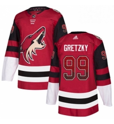 Mens Adidas Arizona Coyotes 99 Wayne Gretzky Authentic Maroon Drift Fashion NHL Jersey Mens Adidas Arizona Coyotes 99 Wayne Gretzky Authentic Maroon Drift Fashion NHL Jersey
