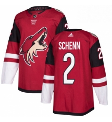 Youth Adidas Arizona Coyotes 2 Luke Schenn Premier Burgundy Red Home NHL Jersey Youth Adidas Arizona Coyotes 2 Luke Schenn Premier Burgundy Red Home NHL Jersey