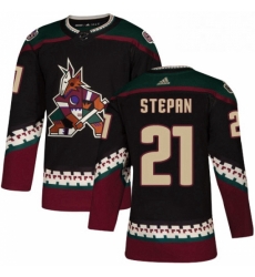 Youth Adidas Arizona Coyotes 21 Derek Stepan Premier Black Alternate NHL Jersey Youth Adidas Arizona Coyotes 21 Derek Stepan Premier Black Alternate NHL Jersey