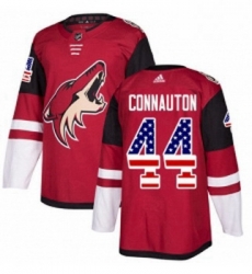 Youth Adidas Arizona Coyotes 44 Kevin Connauton Authentic Red USA Flag Fashion NHL Jersey Youth Adidas Arizona Coyotes 44 Kevin Connauton Authentic Red USA Flag Fashion NHL Jersey