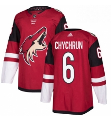 Youth Adidas Arizona Coyotes 6 Jakob Chychrun Authentic Burgundy Red Home NHL Jersey Youth Adidas Arizona Coyotes 6 Jakob Chychrun Authentic Burgundy Red Home NHL Jersey