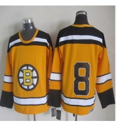 Boston Bruins #8 Cam Neely Yellow CCM Throwback Stitched NHL Jersey Boston Bruins #8 Cam Neely Yellow CCM Throwback Stitched NHL Jersey