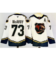 Men Boston Bruins 73 Charlie McAvoy White 2024 25 With A Patch Reverse Retro Home Stitched Hockey Jersey Men Boston Bruins 73 Charlie McAvoy White 2024 25 With A Patch Reverse Retro Home Stitched Hockey Jersey
