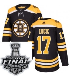 Mens Adidas Boston Bruins 17 Milan Lucic Authentic Black Home NHL Jersey Mens Adidas Boston Bruins 17 Milan Lucic Authentic Black Home NHL Jersey