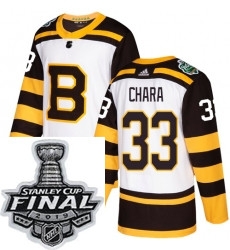 Mens Adidas Boston Bruins 33 Zdeno Chara Authentic White 2019 Winter Classic NHL Jersey Mens Adidas Boston Bruins 33 Zdeno Chara Authentic White 2019 Winter Classic NHL Jersey