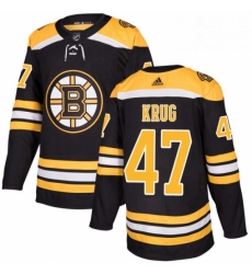 Mens Adidas Boston Bruins 47 Torey Krug Authentic Black Home NHL Jersey Mens Adidas Boston Bruins 47 Torey Krug Authentic Black Home NHL Jersey