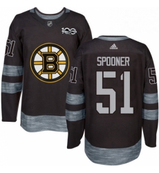 Mens Adidas Boston Bruins 51 Ryan Spooner Authentic Black 1917 2017 100th Anniversary NHL Jersey Mens Adidas Boston Bruins 51 Ryan Spooner Authentic Black 1917 2017 100th Anniversary NHL Jersey