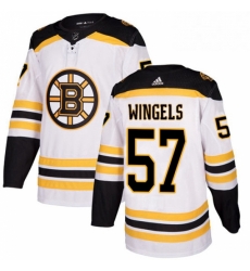 Mens Adidas Boston Bruins 57 Tommy Wingels Authentic White Away NHL Jersey Mens Adidas Boston Bruins 57 Tommy Wingels Authentic White Away NHL Jersey