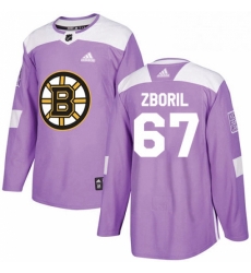 Mens Adidas Boston Bruins 67 Jakub Zboril Authentic Purple Fights Cancer Practice NHL Jersey Mens Adidas Boston Bruins 67 Jakub Zboril Authentic Purple Fights Cancer Practice NHL Jersey
