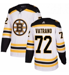 Mens Adidas Boston Bruins 72 Frank Vatrano Authentic White Away NHL Jersey Mens Adidas Boston Bruins 72 Frank Vatrano Authentic White Away NHL Jersey