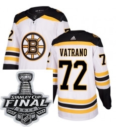 Mens Adidas Boston Bruins 72 Frank Vatrano Authentic White Away NHL Jersey Mens Adidas Boston Bruins 72 Frank Vatrano Authentic White Away NHL Jersey