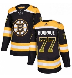 Mens Adidas Boston Bruins 77 Ray Bourque Authentic Black Drift Fashion NHL Jersey Mens Adidas Boston Bruins 77 Ray Bourque Authentic Black Drift Fashion NHL Jersey