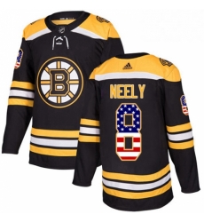 Mens Adidas Boston Bruins 8 Cam Neely Authentic Black USA Flag Fashion NHL Jersey Mens Adidas Boston Bruins 8 Cam Neely Authentic Black USA Flag Fashion NHL Jersey