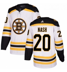 Youth Adidas Boston Bruins 20 Riley Nash Authentic White Away NHL Jersey Youth Adidas Boston Bruins 20 Riley Nash Authentic White Away NHL Jersey