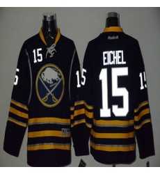 Buffalo Sabres #15 Jack Eichel Navy Blue Reflective Version Stitched NHL Jersey Buffalo Sabres #15 Jack Eichel Navy Blue Reflective Version Stitched NHL Jersey