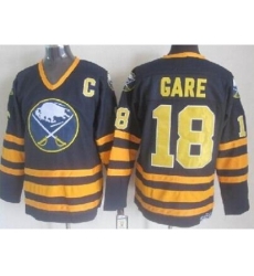 Buffalo Sabres 18 Danny Gare Dark Blue Throwback CCM NHL Jerseys Buffalo Sabres 18 Danny Gare Dark Blue Throwback CCM NHL Jerseys