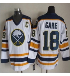 Buffalo Sabres #18 Danny Gare White CCM Throwback Stitched NHL Jersey Buffalo Sabres #18 Danny Gare White CCM Throwback Stitched NHL Jersey