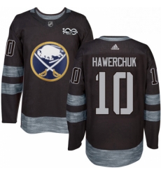 Mens Adidas Buffalo Sabres 10 Dale Hawerchuk Authentic Black 1917 2017 100th Anniversary NHL Jersey Mens Adidas Buffalo Sabres 10 Dale Hawerchuk Authentic Black 1917 2017 100th Anniversary NHL Jersey