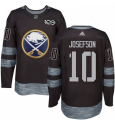 Mens Adidas Buffalo Sabres 10 Jacob Josefson Premier Black 1917 2017 100th Anniversary NHL Jersey Mens Adidas Buffalo Sabres 10 Jacob Josefson Premier Black 1917 2017 100th Anniversary NHL Jersey