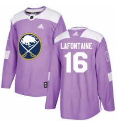 Mens Adidas Buffalo Sabres 16 Pat Lafontaine Authentic Purple Fights Cancer Practice NHL Jersey Mens Adidas Buffalo Sabres 16 Pat Lafontaine Authentic Purple Fights Cancer Practice NHL Jersey