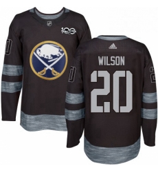 Mens Adidas Buffalo Sabres 20 Scott Wilson Authentic Black 1917 2017 100th Anniversary NHL Jersey Mens Adidas Buffalo Sabres 20 Scott Wilson Authentic Black 1917 2017 100th Anniversary NHL Jersey