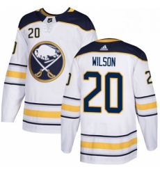 Mens Adidas Buffalo Sabres 20 Scott Wilson Authentic White Away NHL Jersey Mens Adidas Buffalo Sabres 20 Scott Wilson Authentic White Away NHL Jersey