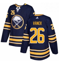 Mens Adidas Buffalo Sabres 26 Thomas Vanek Authentic Navy Blue Home NHL Jersey Mens Adidas Buffalo Sabres 26 Thomas Vanek Authentic Navy Blue Home NHL Jersey