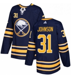 Mens Adidas Buffalo Sabres 31 Chad Johnson Authentic Navy Blue Home NHL Jersey Mens Adidas Buffalo Sabres 31 Chad Johnson Authentic Navy Blue Home NHL Jersey