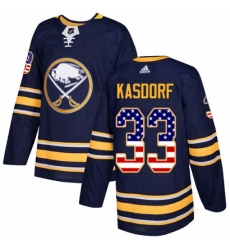 Mens Adidas Buffalo Sabres 33 Jason Kasdorf Authentic Navy Blue USA Flag Fashion NHL Jersey Mens Adidas Buffalo Sabres 33 Jason Kasdorf Authentic Navy Blue USA Flag Fashion NHL Jersey