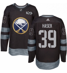 Mens Adidas Buffalo Sabres 39 Dominik Hasek Premier Black 1917 2017 100th Anniversary NHL Jersey Mens Adidas Buffalo Sabres 39 Dominik Hasek Premier Black 1917 2017 100th Anniversary NHL Jersey