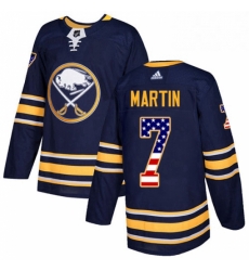 Mens Adidas Buffalo Sabres 7 Rick Martin Authentic Navy Blue USA Flag Fashion NHL Jersey Mens Adidas Buffalo Sabres 7 Rick Martin Authentic Navy Blue USA Flag Fashion NHL Jersey